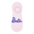 thumbnail image 4 of Barbie Women's No Show Liner Socks, 3-Pack, 4 of 5