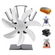 thumbnail image 1 of Ventilador de estufa con 7 aspas ventiladores de chimenea autoalimentados ANGGREK  Otros, 1 of 8