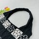 thumbnail image 3 of Bolso Hombro Mujer Patchwork Plaid Floral Crochet, 3 of 9