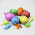 thumbnail image 6 of 60PCS Hatching Dinosaur Eggs for Kids, Novelty Grow in Water Dino Eggs with Toys Inside, Christmas Party Favors, Goodie Bag Stuffers, Treasure Box Prize for Classroom, Pinata Fillers, 6 of 7