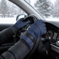 thumbnail image 6 of Jamicy Mens Ski Gloves Waterproof Winter Warm Snow Fleece-Lined Gloves Ski Gloves for Driving Running Texting Gift, 6 of 9