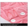 thumbnail image 5 of Fashion Flower Embroidered Bathrobe Multipurpose Wearable Bath Towel for Home Bathroom, 5 of 5