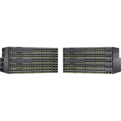 Cisco Catalyst 2960X-24PD-L Ethernet Switch 24 Ports Manageable Refurbished 2 x Expansion Slots 10 100 1000Base-T,... by Cisco