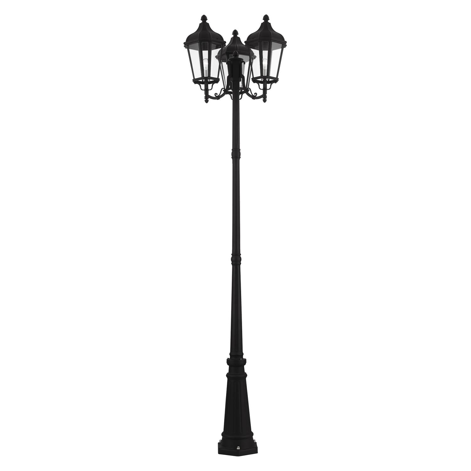Livex Lighting Morgan 3 Light Outdoor Post Light