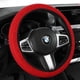thumbnail image 1 of Funda de volante de coche con red de masaje elástica con anillo interior tipo sándwich, funda para manija de coche, 1 of 4