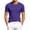 Purple, variant on hoksml Men's Solid Crew Neck Pocket Short Sleeve T Shirt Breathable Mesh Basic Tee for Sports Daily Casual Outdoor Wear