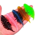 thumbnail image 6 of Fankenuo Floating Worm Soft Bait - 5pcs/Pack for Bass Fishing Color B One to five bags, 6 of 9