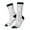 3 Black, variant on Fun Rabbit Crew Socks for Men & Women, Breathable Casual Athletic Ankle Socks
