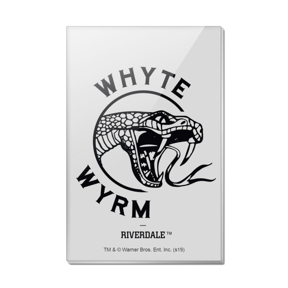 Riverdale The Whyte Wyrm Rectangle Acrylic Fridge Refrigerator