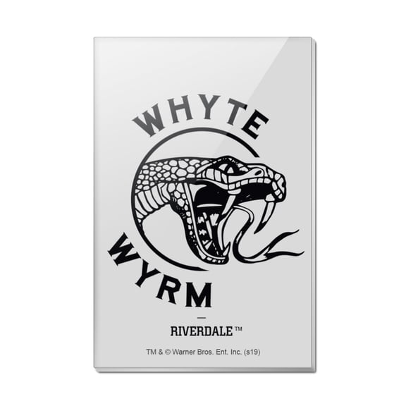 Riverdale The Whyte Wyrm Rectangle Acrylic Fridge Refrigerator Magnet