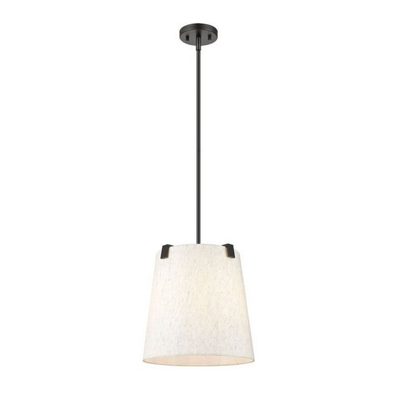 3502P13-MB-Z-Lite-Weston - 3 Light Pendant In Industrial Style-13 Inches Tall and 13 Inches Wide-Matte Black Finish