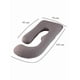 thumbnail image 4 of Almohada Xtellar Para Embarazo Y Lactancia Jumbo + Regalo Microgel Color Gris, 4 of 4