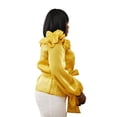 thumbnail image 2 of Zmena Inc Mimosa Morning Gold Blouse Large, 2 of 5