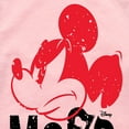 thumbnail image 3 of Disney - Mickey & Friends - Angry Mickey - Mood - Toddler And Youth Girls Raglan Graphic T-Shirt, 3 of 4