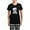 With Checker Pant, variant on CafePress - Coton Cartoon Women's Dark Pajamas - Women's Short Sleeve Print T-Shirt and Pants Dark Cotton Pajama Set
