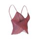 thumbnail image 5 of Lucakuins, camisolas de Color sólido/estampado para mujer, tirantes finos, cuello en V, sin mangas, camisetas sin mangas con tirantes, chalecos sin espalda de verano, Tops cortos Lucakuins  moda, 5 of 9