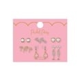 thumbnail image 2 of Packed Party Bridal Earring Set, 6 Pairs, 2 of 4