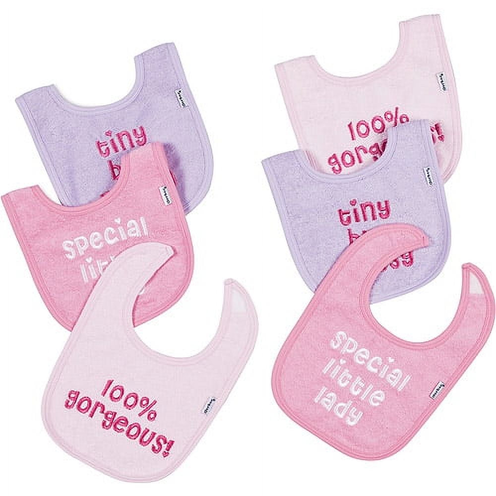Gerber - Conversation Terry Cloth Bibs 6