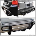 thumbnail image 4 of DNA Motoring RBG-008-BK For 2009 to 2014 Nissan Murano Z51 Stainless Steel Double Bar Rear Bumper Protector Guard (Black) 10 11 12 13, 4 of 4