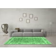 thumbnail image 3 of Ahgly Company Indoor Rectangle Oriental Emerald Green Traditional Area Rugs, 7' x 10', 3 of 4