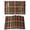 Brown, variant on Autumn Plaid Placemats Set of 12 Red Green Tartan Gingham Farmhouse Checkered Place Mats Indoor Wipeable Table Mats Washable Dining Table Placemats for Kitchen Holiday Party Home Decor 13x19 Inch