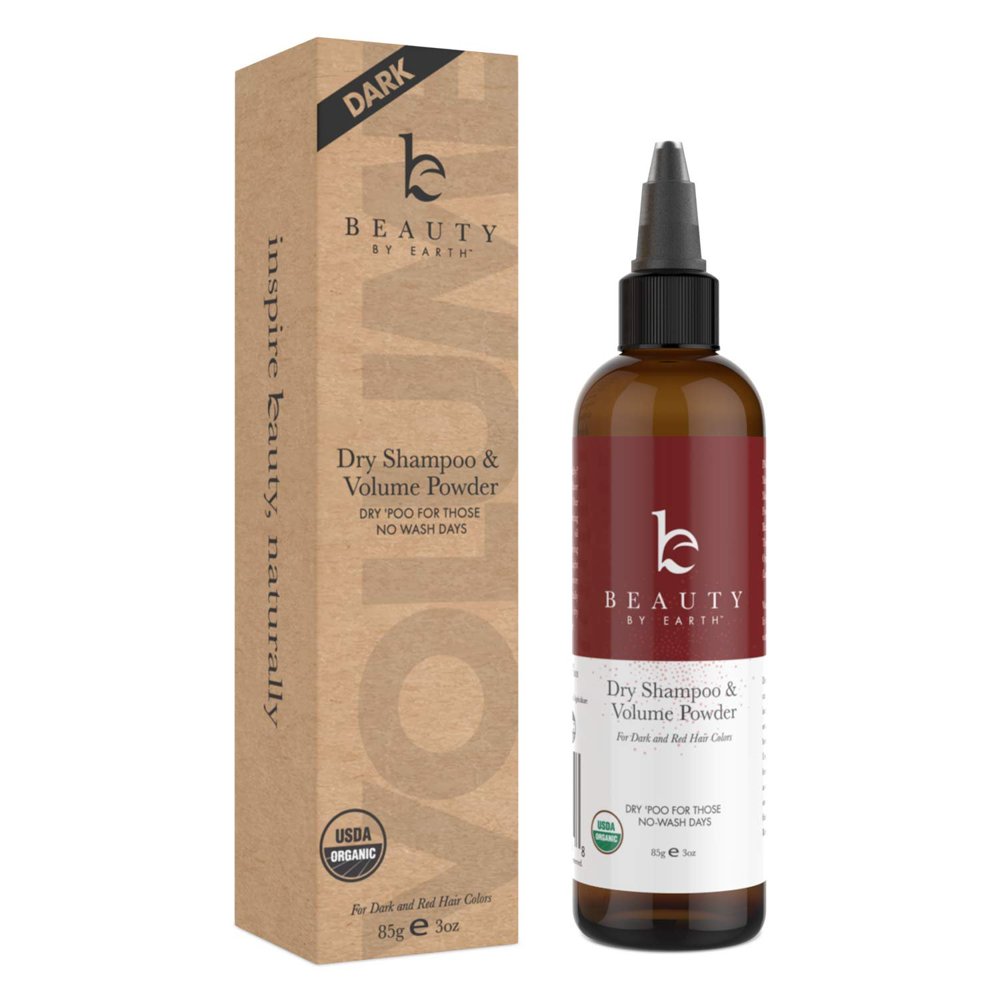 Organic Dry Shampoo, Powder for Instant Unwashed Hair for Volume and