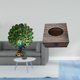 thumbnail image 2 of Elegante caja de pañuelos con escultura de para dormitorio, oficina, sala de estar, estantería, baño, coche, organizador de decoración del h, 2 of 8