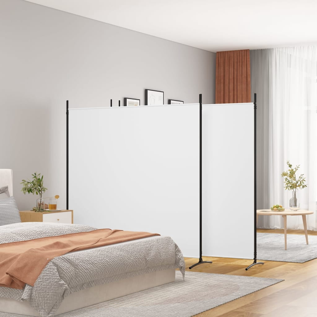 vidaXL Room Divider Folding Wall Partition Privacy Screen for Office Fabric