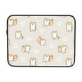 thumbnail image 7 of Shiba Inu Dog Design 17 inch Portable Laptop Sleeve Compatible with MacBook Air Notebook Computer Case for Men Women College School Students, 7 of 7