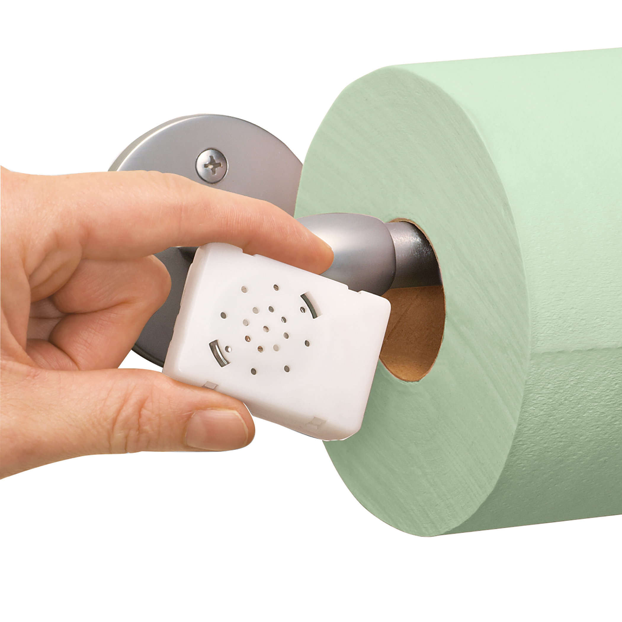Collections Etc Musical Motion Activated Toilet Roll Device, Plays