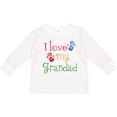 thumbnail image 3 of Inktastic Grandad Grandkids Handprints Boys or Girls Long Sleeve Toddler T-Shirt, 3 of 5