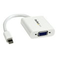 thumbnail image 2 of StarTech.com Mini DisplayPort to VGA Adapter - White - 1080p - Thunderbolt to VGA Monitor Adapter - Mini DP to VGA Converter (MDP2VGAW) - Video converter - VGA - DisplayPort - white, 2 of 5