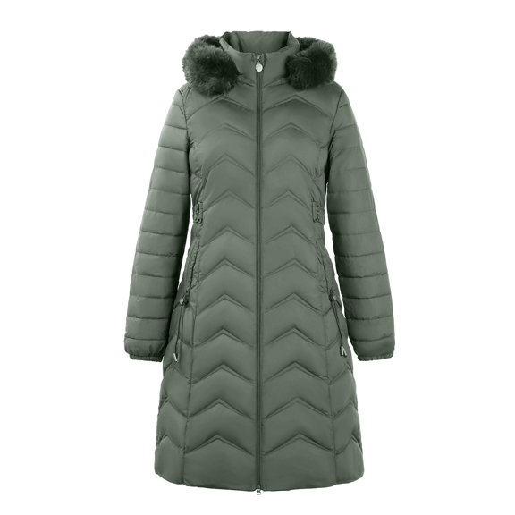 Pyhlmscde Women's Winter Warm Thicken Long Outwear Coat Parka, Womens Tops, Puffer Jacket, Trench Coat Women