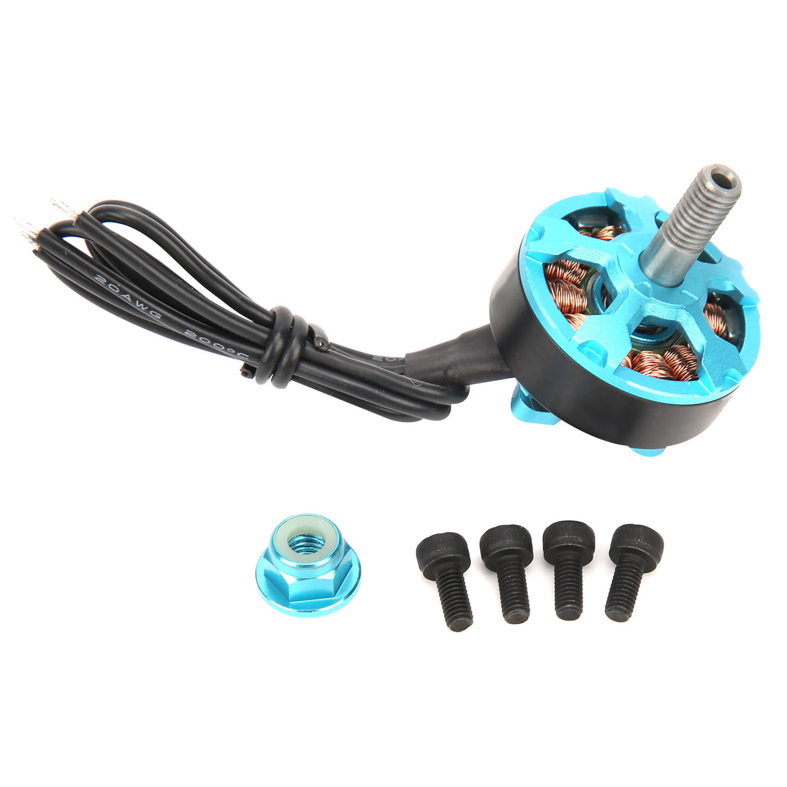 PARROT BEBOP MOTOR  FRONT RIGHT  MOTOR   4"  Cable with White Connector. 