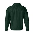thumbnail image 3 of NYLON COACH'S JACKET/LINED D.GREEN XL, 3 of 5