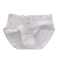 thumbnail image 2 of Bxsruta Teen Girls Cotton Mid Waist Briefs Breathable Full Coverage Panties Antibacterial Lining, 2 of 3