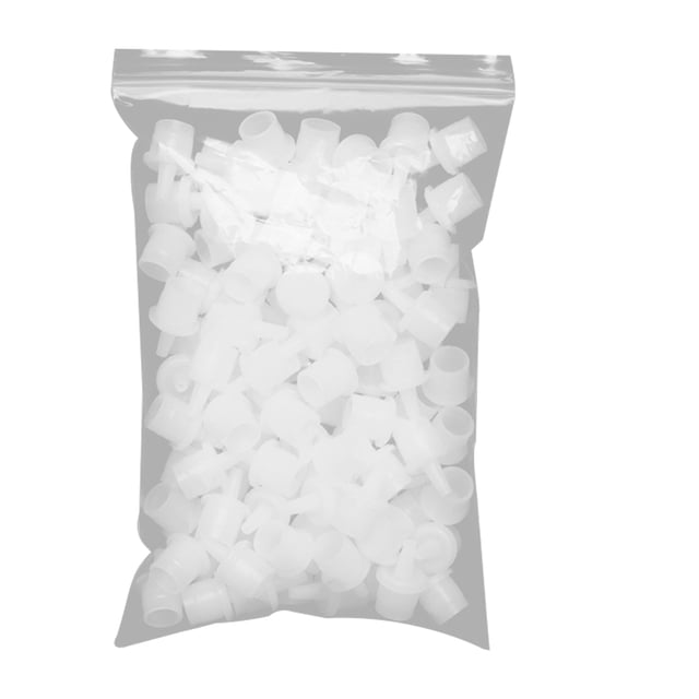 KAKOWELY 100pcs Eyelash Extension Glue Replacement Tips Glue Bottle Applicator Tips,0.79X"X0.39"X0.39"