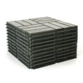 thumbnail image 5 of 3rd Street Inn 12" x 12" Modern Grey Wood Deck Tiles, for Balconies Showers 20 Pack, 5 of 8