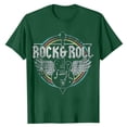 thumbnail image 3 of oqasdz T Shirts for Man for Outdoor Casual Wear Relaxed Fit Rock and Roll Graphic for Summer and Fall Tee Top, 3 of 3