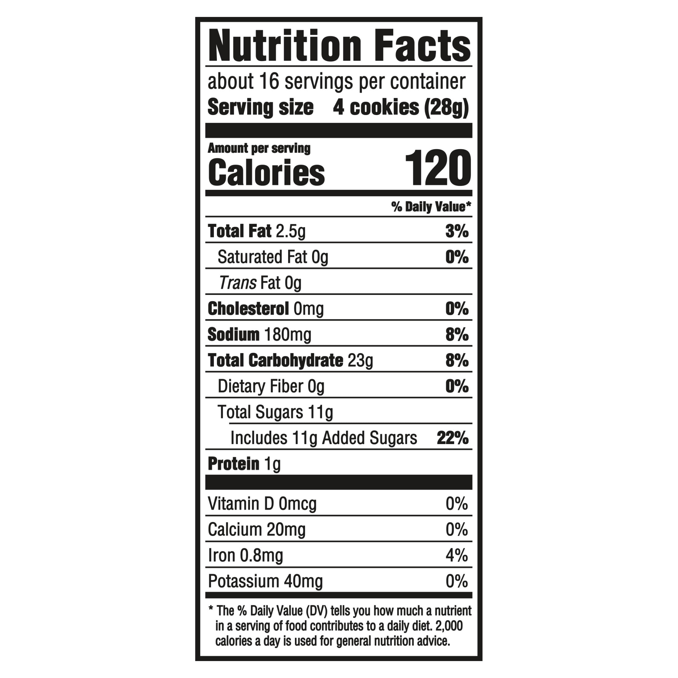 (3 pack) Ginger Snaps Cookies, Ginger Cookies, 16 oz