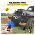 thumbnail image 4 of Electric Winch 6000lb Load Capacity Truck Winch Synthetic Rope with Wireless Remote Control, Powerful Motor, 4 of 6