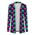 thumbnail image 4 of Cárdigan de manga larga para mujer, moda informal, blusa estampada de Halloween, abrigo para mujer, 4 of 7