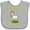 AC-Heather Grey, variant on Inktastic Funny Goat Kid Joke Boys or Girls Baby Bib