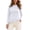 White, variant on hotojiny Long Sleeve Shirts for Women Basic Crew Neck Slim Fit Tops Fall Winter Thermal T-Shirts Base Layer Tees(White,X-Large)
