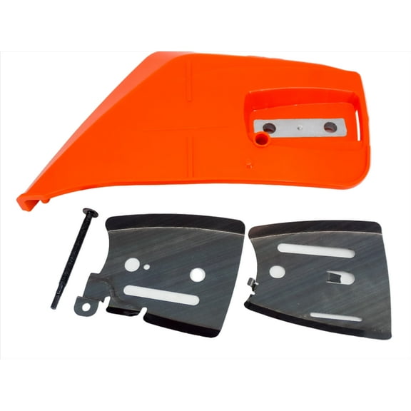 GENUINE ECHO CS-590 TIMBERWOLF CLUTCH SIDE SPROCKET COVER WITH BAR PLATES