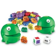 Learning Resources Froggy Feeding Fun Activity Set, Fine Motor Toy, 65Pieces, Ages 3+