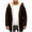 Brown, variant on zfhfof Mens Winter Coat Warm Thicken Sherpa Fleece Lined Parka Long Trench Jacket Hooded Outdoor Overcoat with Pockets