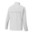 thumbnail image 6 of USNSM Men’s Solid Color Lightweight Breathable Windbreaker Golf Jacket UPF51+ Windproof Outdoor Running Coat Silver XXXL, 6 of 6