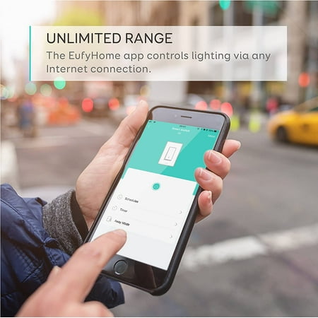 eufy - Wi-Fi Smart Light Switch - White