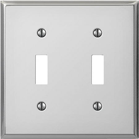 50 Sheets Chrome Plated (Deerfield 8CS102 Pro-Plate Steel Double Toggle Wall Plate, Chrome Finish, It is Pro-Plate Chrome Steel Double Toggle Wall Plate By)